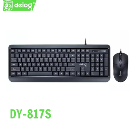 Combo phím chuột có dây DEIOG DY-817S mẫu văn phòng siêu đẹp chính hãng [BH 1 Năm]