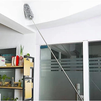 Chổi lông quét dọn lau bụi kéo dài 260cm, rút ngắn gọn tiện lợi [BH: NONE]