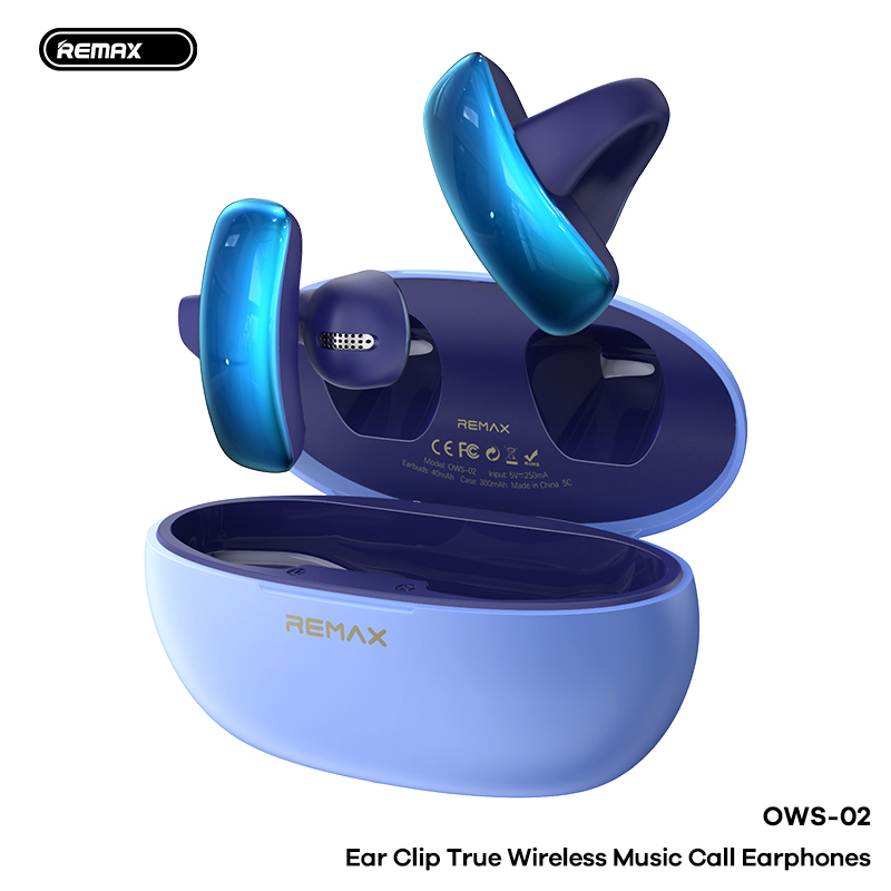 Tai nghe bluetooth REMAX OWS-02 kiểu móc tai siêu đẹp bluetooth v5.4 pin 37/300mAh chính hãng