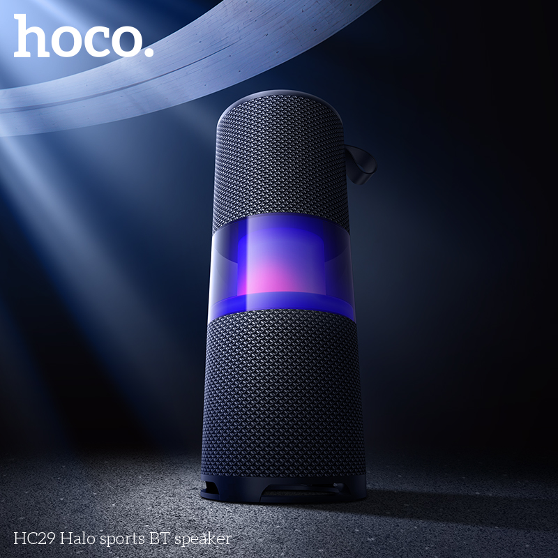 Loa bluetooth HOCO HC29 phiên bản thể thao kèm đèn led siêu đẹp chính hãng [BH 1 Năm]