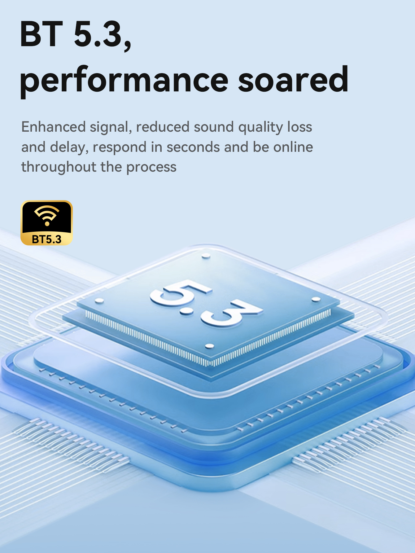 Tai nghe Bluetooth HOCO ES39 Max kiểu dáng airpods chính hãng nghe siêu hay [BH: 1 năm]