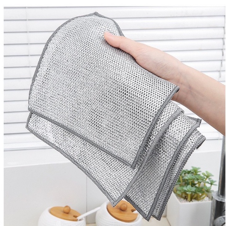 Combo 10 miếng rửa chén bọt biển kim loại [BH: NONE]