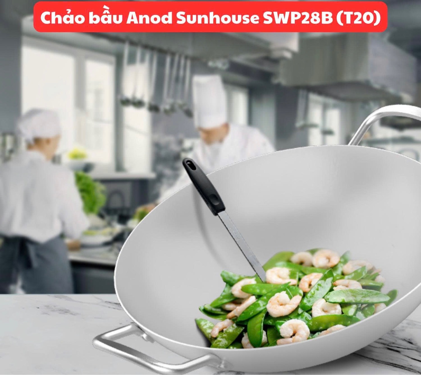 Chảo 2 quai SH28B [BH: None]