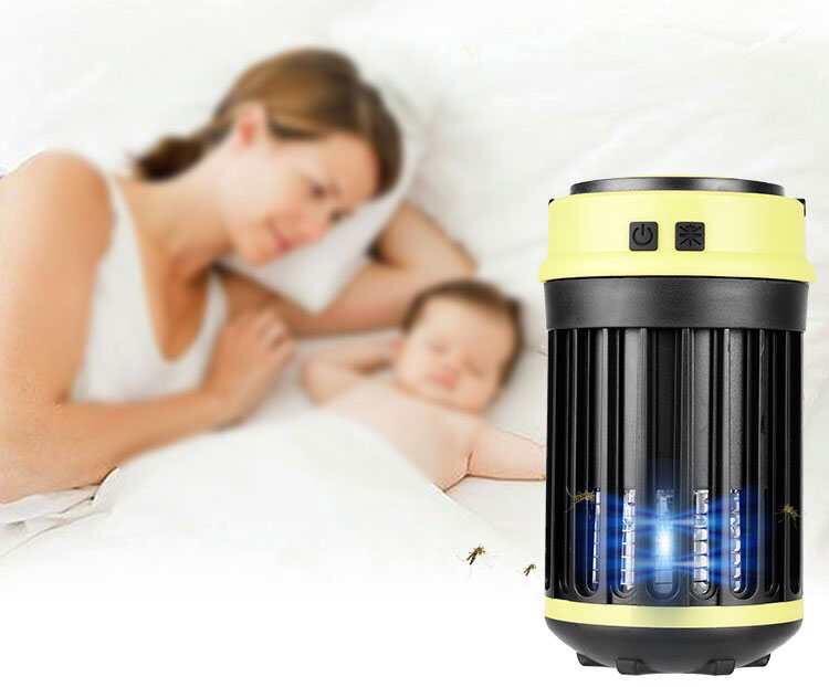 Đèn bắt muỗi 3 trong 1 (đèn bão dã ngoại / đèn bắt muỗi / sạc pin dự phòng) [BH: 1 tuần] / pktn sale