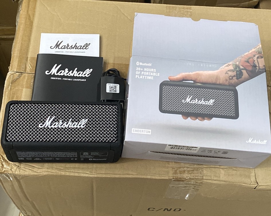 Loa bluetooth cao cấp Marshall Emberton hàng loại xịn siêu hay [BH 6 tháng] / pktn sale