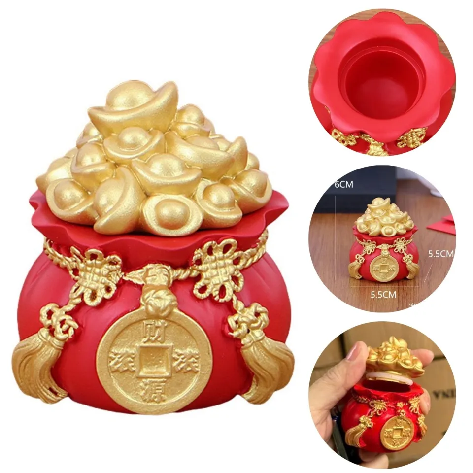 Hủ đựng vàng thỏi mini chiêu tài, kích vận [BH: NONE]