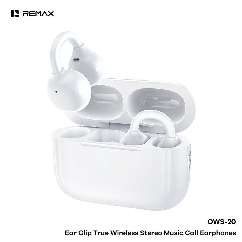Tai nghe bluetooth REMAX OWS-20 mẫu móc tai bluetooth v6.0 pin 35/300mAh chính hãng