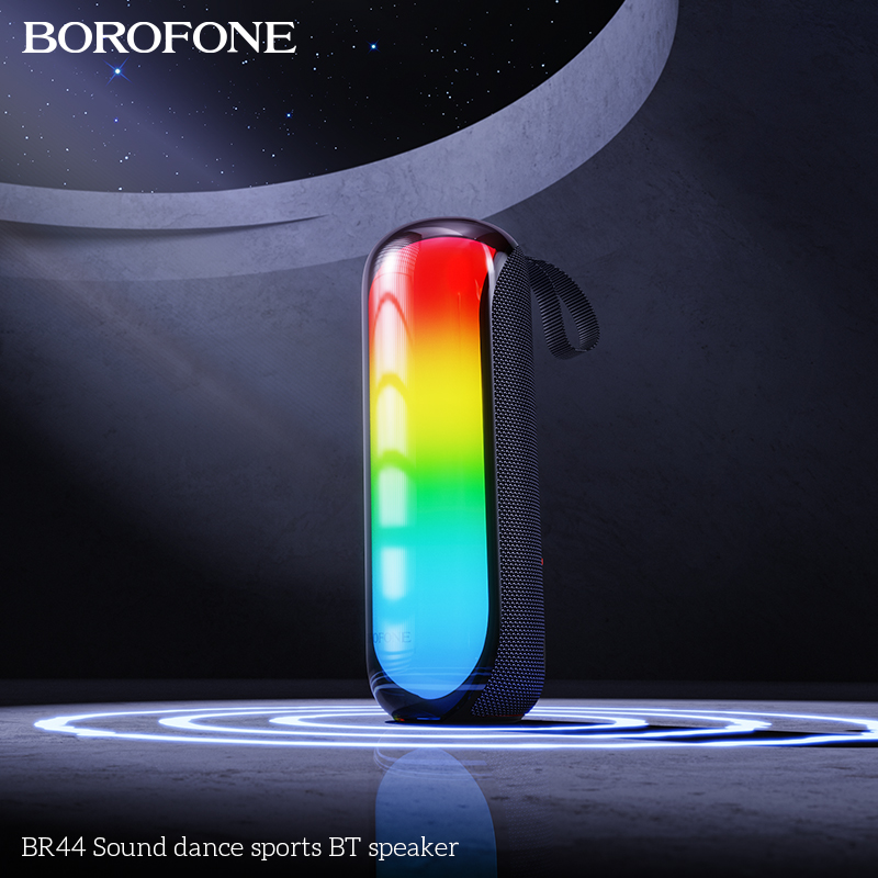 Loa bluetooth BOROFONE BR44 kèm đèn led siêu đẹp chính hãng [BH 1 Năm]