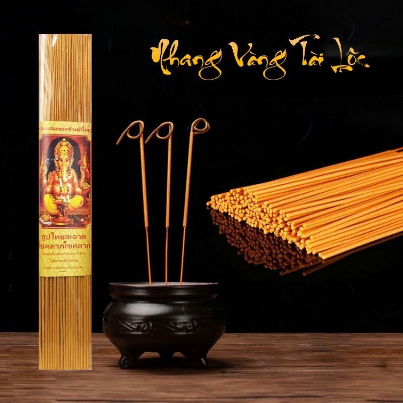 Nhang thần tài cuộn tài Thái Lan 3 tấc [BH: NONE]
