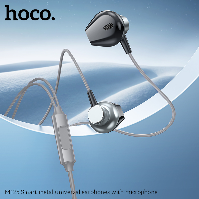 Tai nghe có dây 3.5 nhét tai HOCO M125 có Micro dài 1m2 chính hãng [BH 1 năm]