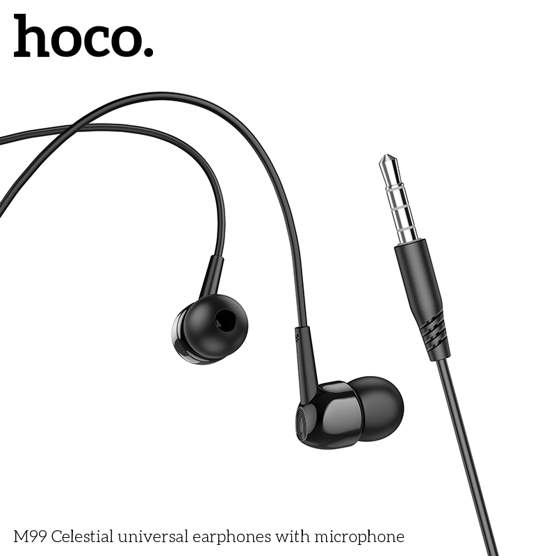 Tai nghe có dây 3.5 nhét tai HOCO M99 chính hãng [BH 1 năm]