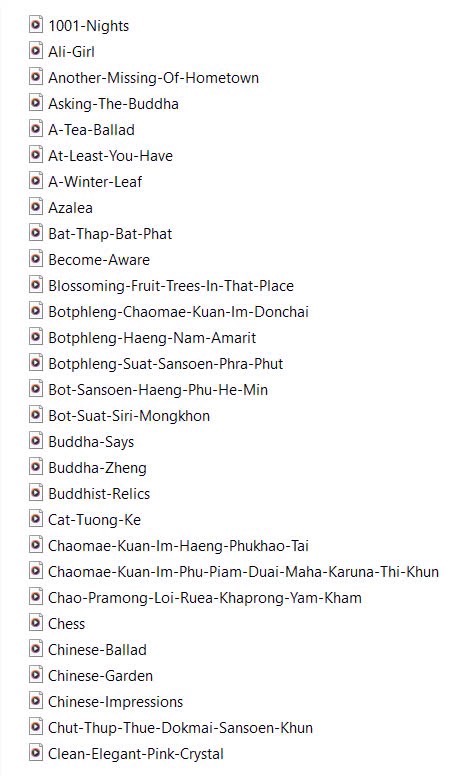 Thẻ nhớ 2Gb gồm 133 bài NHẠC KHÔNG LỜI PHẬT GIÁO, NHẠC THIỀN, NHẠC YOGA TĨNH TÂM [BH: 1 NĂM]