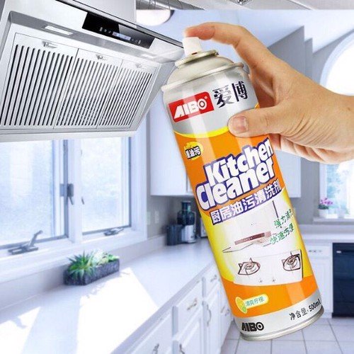 Chai xịt tẩy rửa vệ sinh nhà bếp Kitchen Cleaner 500ml [BH: NONE]