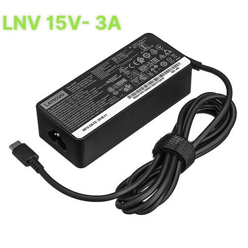 Cục sạc nhanh LNV Type C 65w 15V-3A [BH: 1 năm]