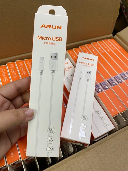 Cáp sạc Arun Samsung Micro E09MU 1M chính hãng [BH 3 tháng]