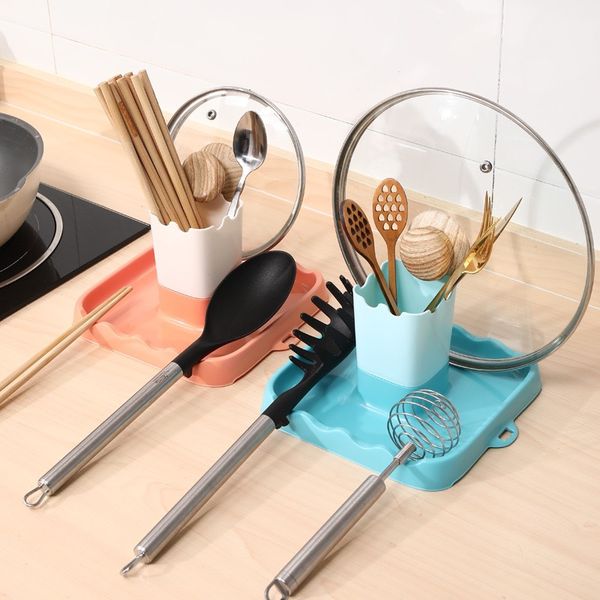 Ống đũa hình trụ kiêm gác nắp nồi nhà bếp đa năng / pktn sale