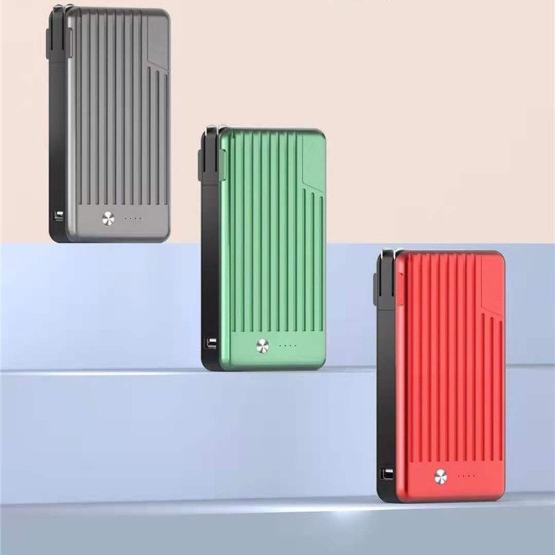 Pin sạc nhanh dự phòng XiPin T106 10.000mAh kèm cáp liền pin chính hãng [BH 6 tháng]