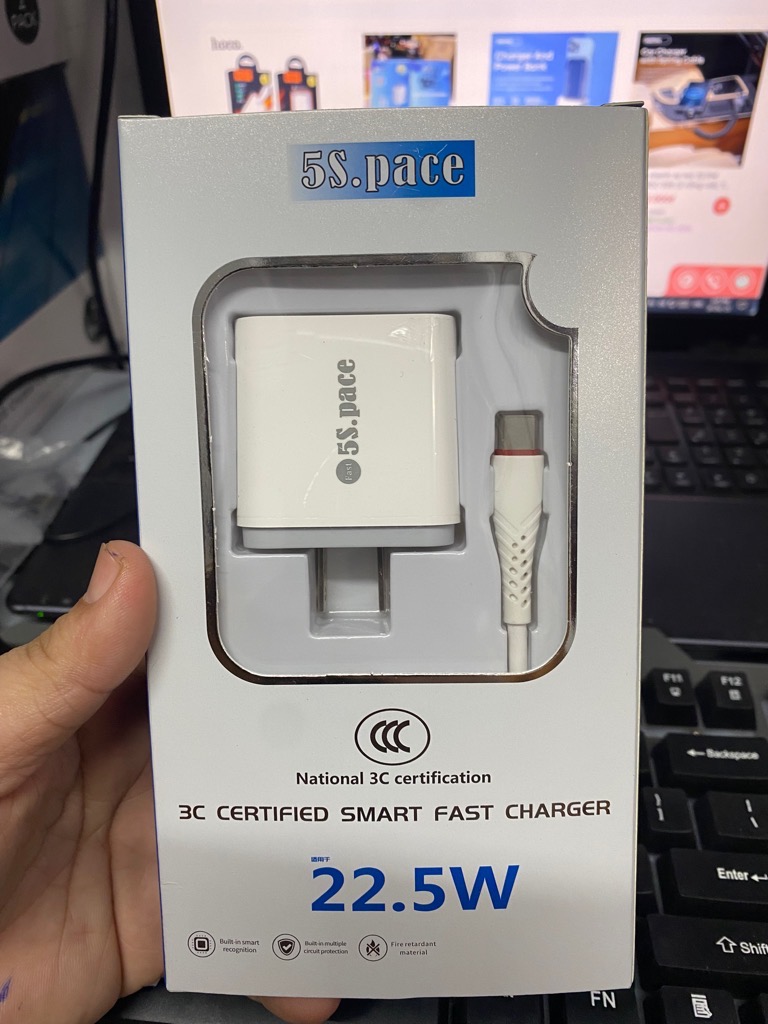 Bộ sạc nhanh 22.5w 5S Type-C G5 chính hãng [BH 1 năm] / pktn sale