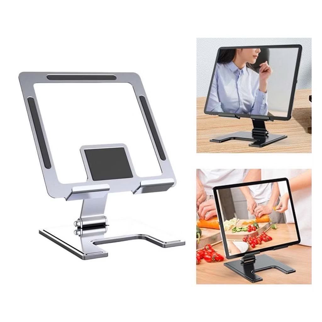 Giá đỡ ipad kim loại CCT17 để bàn hộp giấy vàng [BH: None] NH2