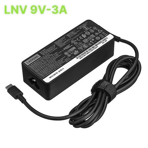 Cục sạc nhanh LNV Type C 65w 9V-3A [BH: 1 năm]