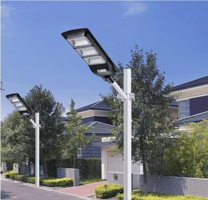 Đèn pha led năng lượng mặt trời 200w D21 siêu sáng Solar Light [BH 6 tháng]
