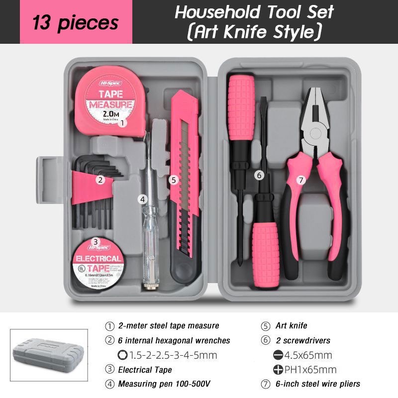 Bộ dụng cụ sửa chữa TOOL KIT 7 món tiện lợi [BH: NONE]