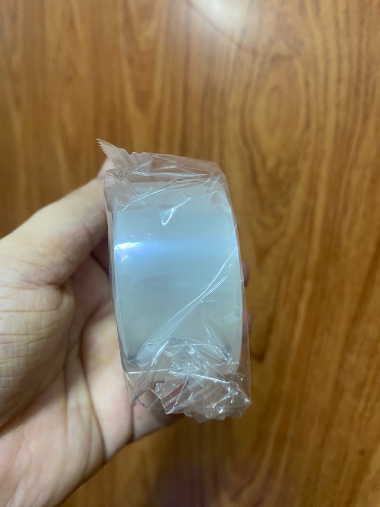 Băng keo trong 2 mặt cuộn 3m bảng lớn siêu dính