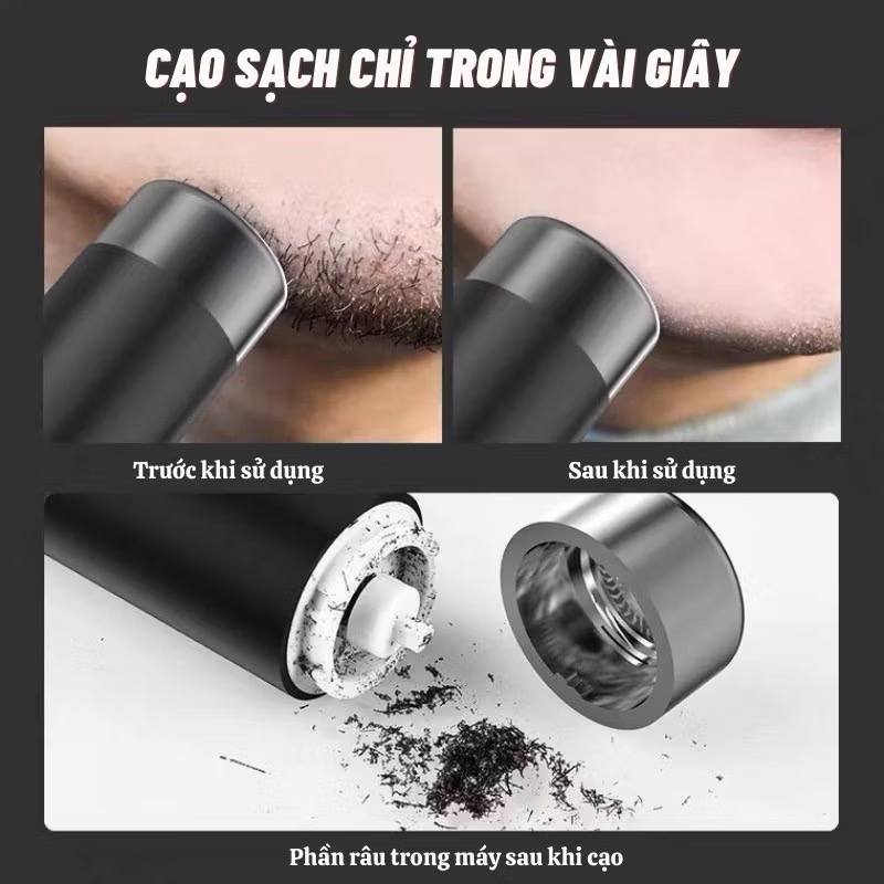Máy cạo râu S1080 siêu mạnh, cạo sạch thiết kế sang xịn [BH: 1 TUẦN] 0l4a11