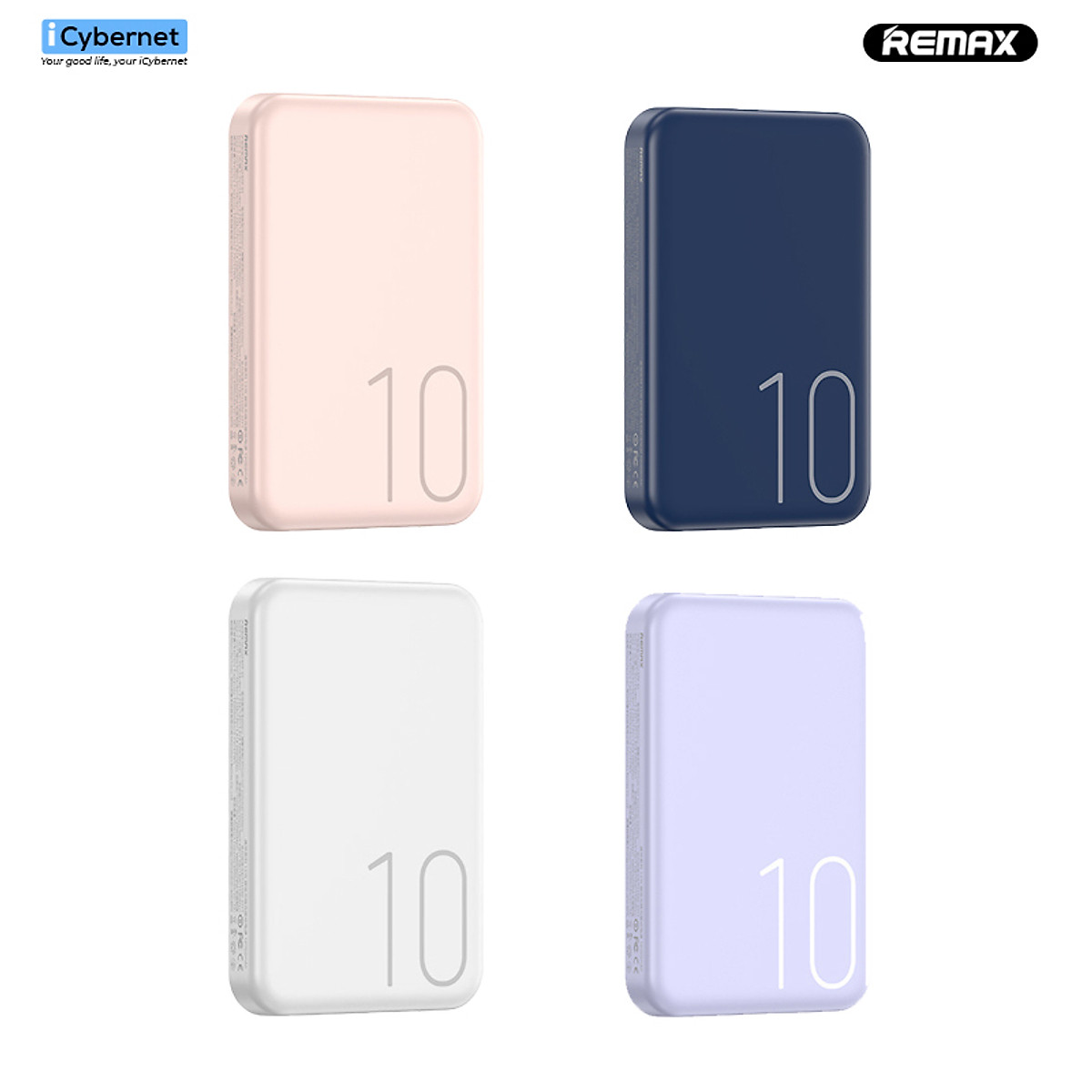 Pin sạc nhanh 22.5w không dây REMAX RPP-65 10.000mAh dự phòng chính hãng [BH 1 năm]