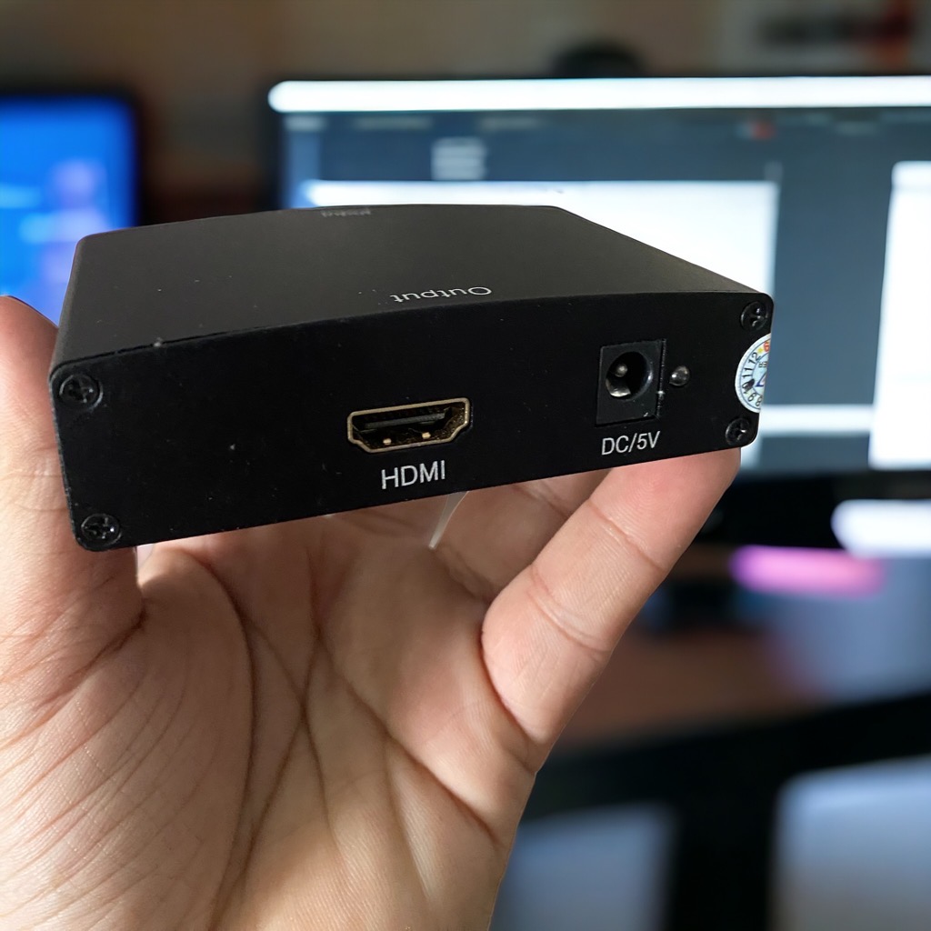 Bộ chuyển đổi HDMI sáng VGA [BH: 1 Tháng]