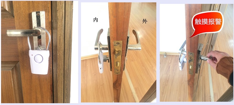 Báo trộm gắn cửa, xe máy @mq.2truoccuatreoD