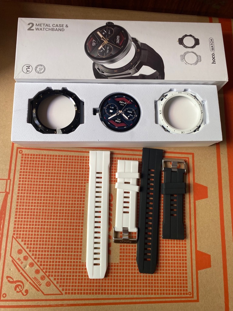 Đồng Hồ Thông Minh Smartwatch Hoco Y14 { 2 metal case}  [BH 1 NĂM]