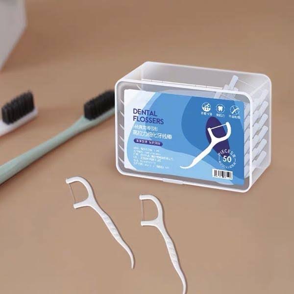 Combo 3 Hộp tăm chỉ nha khoa (150 cái) giúp chăm sóc răng miệng [BH: NONE]