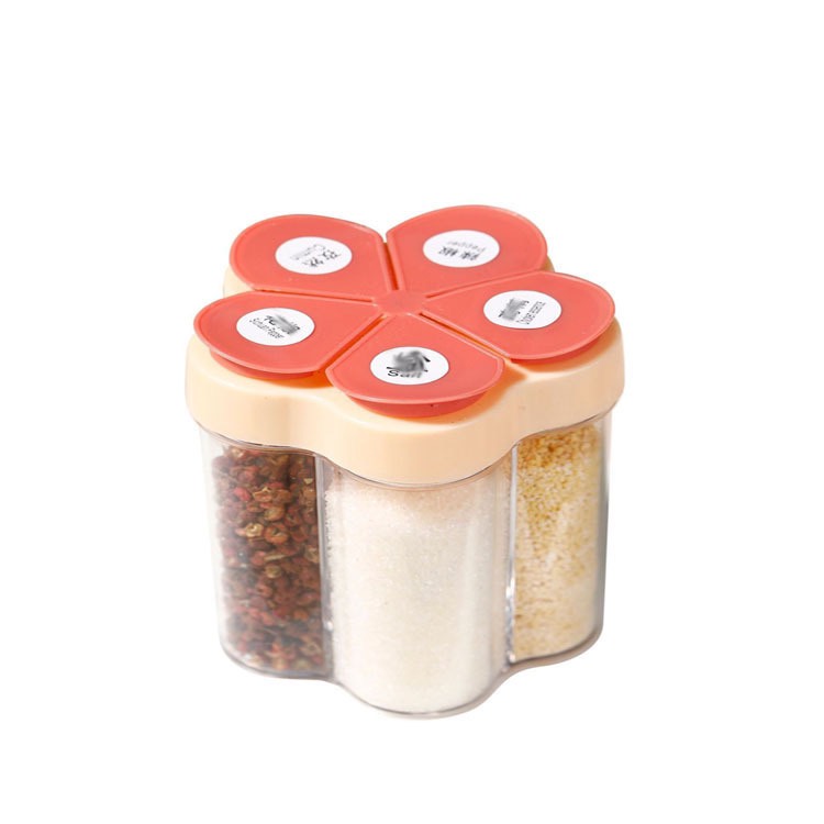 Hộp hủ đựng gia vị hình hoa siêu đẹp [TEST] / pktn sale