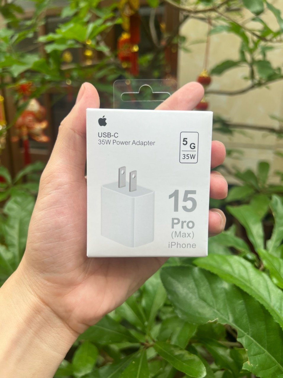 Cóc sạc nhanh 30w 35w iPhone 15 Pro Max G59 full box zin linh kiện [BH 6 tháng]