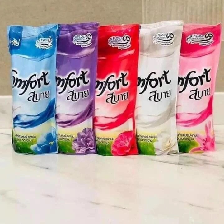Combo 3 túi nước xả vải Comfort thái lan (500ml/ túi) (màu ngẫu nhiên) [BH: None]