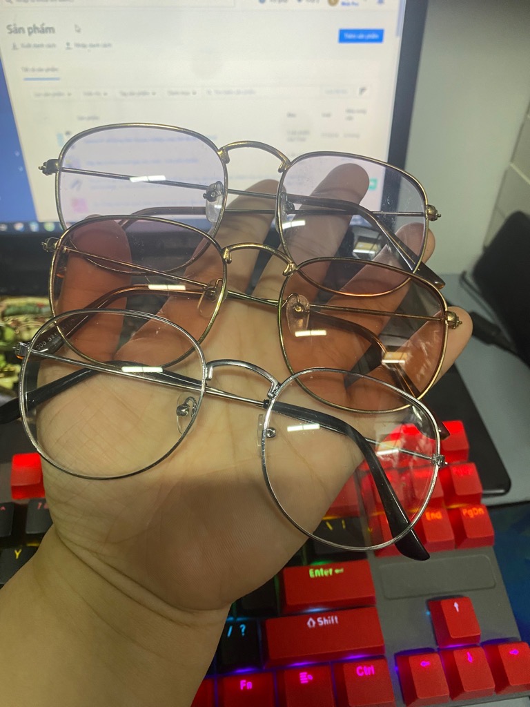 Kính mát, kính thư sinh nhiều màu