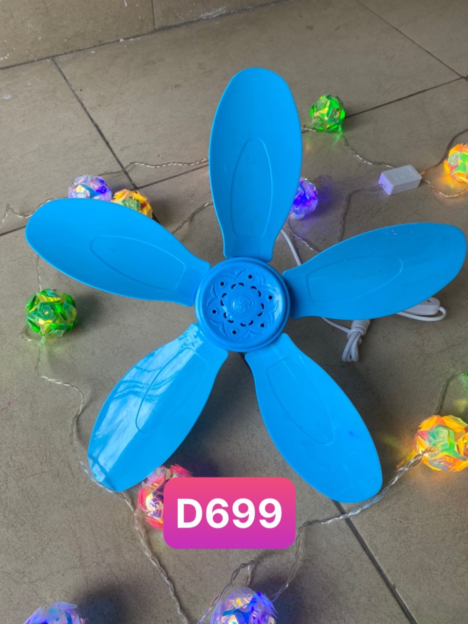 Quạt mùng màn, quạt trần mini 699 - MÀU NGẪU NHIÊN [BH 1 tháng]