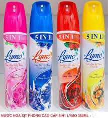 Chai xịt thơm phòng Lymo 5in1 [BH: NONE]