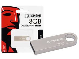 USB 2.0 Kingston SE9 8GB VỎ NHÔM móc khóa [BH 1 năm]