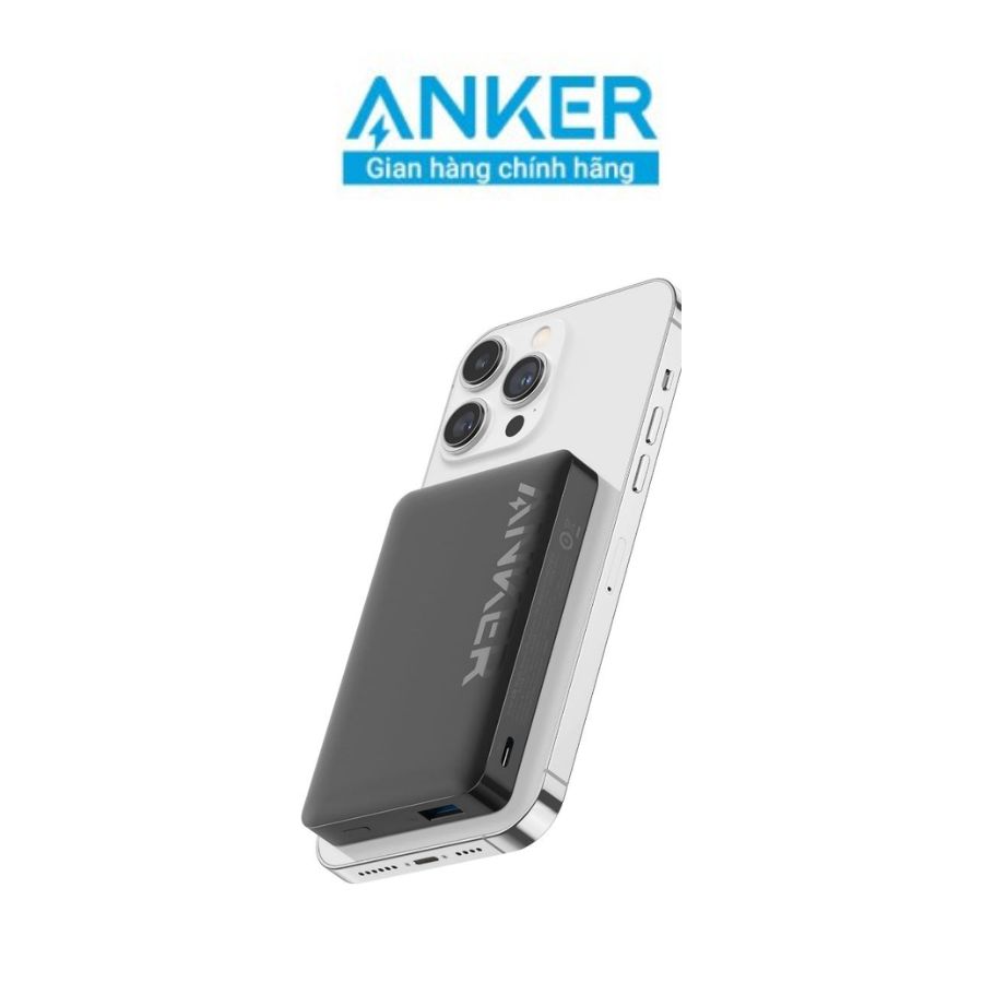 Pin sạc không dây 7.5W Anker Magsafe SERIES 3 A-1642 10.000mAh chính hãng [BH: 1 NĂM]