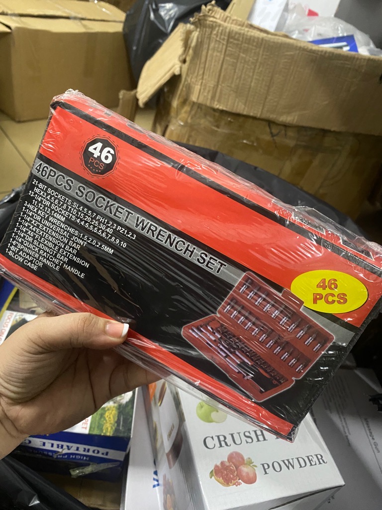 Bộ dụng cụ sửa chữa 46 chi tiết gia dụng tiện lợi [BH: NONE]