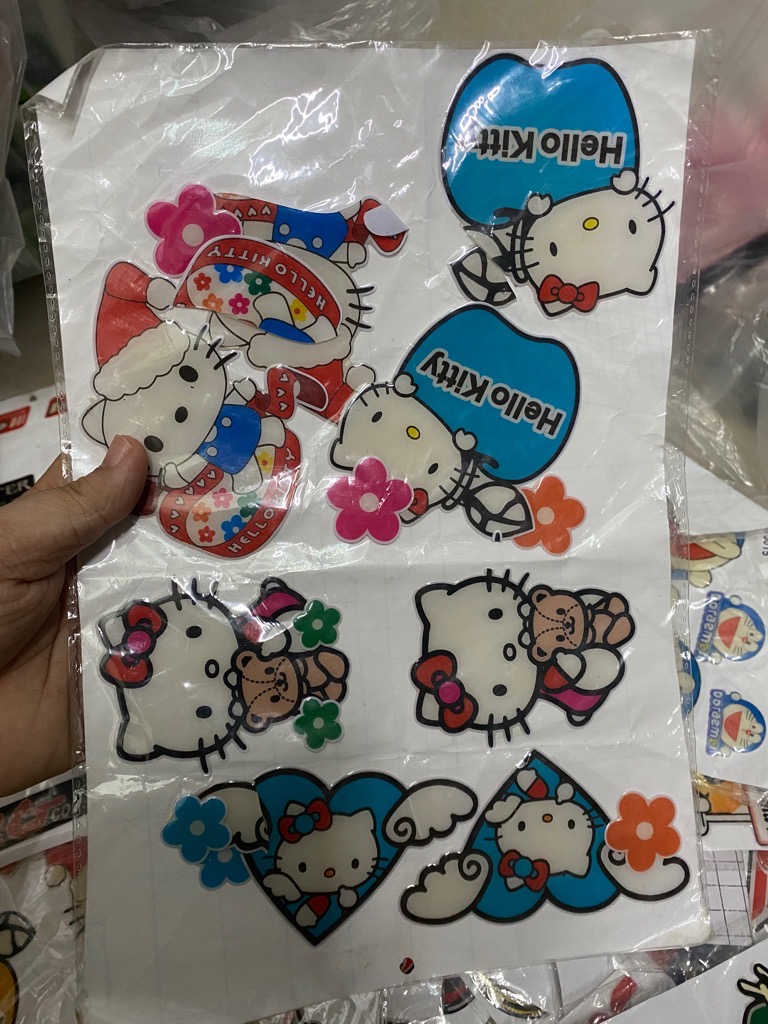 Decal sticker 2d trang trí xe, góc học tập tiện dụng [BH: None] / pktn sale