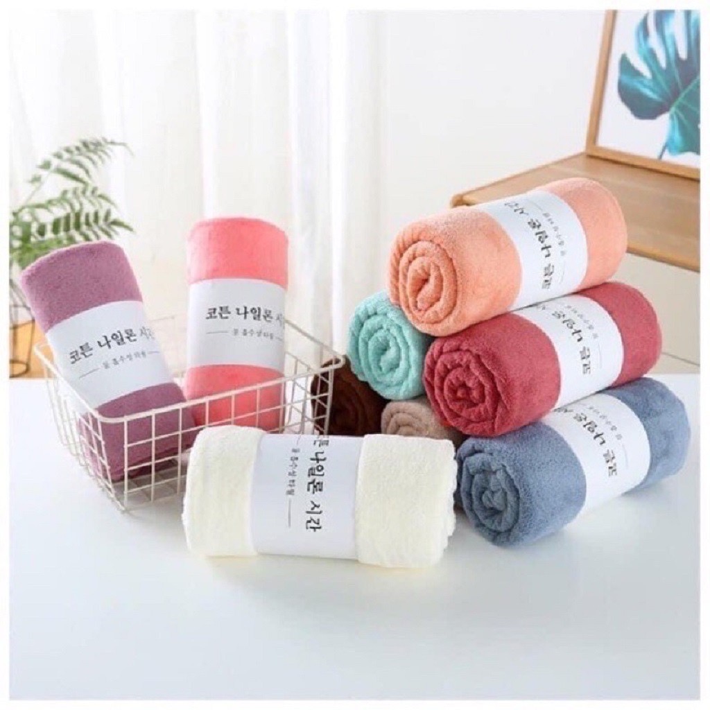 Combo 5 khăn mặt Lông Cừu Hàn Quốc [BH: NONE]