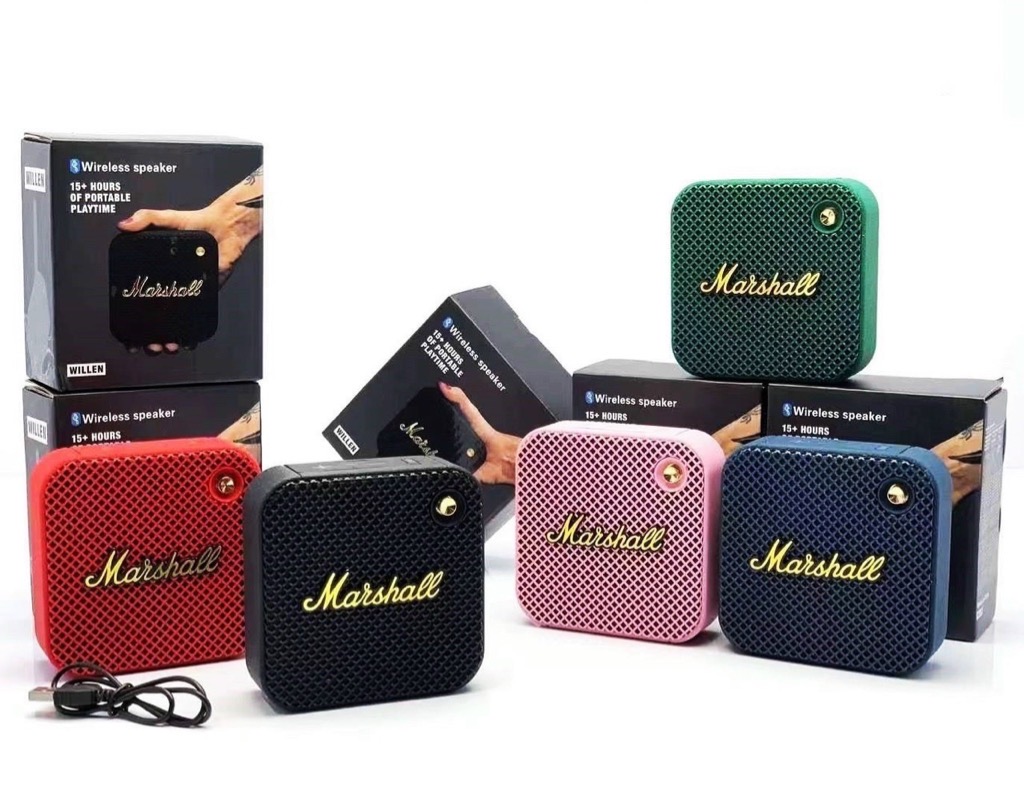 Loa bluetooth Willen LOẠI 2 pin trâu kiểu dáng Marshall siêu hay [BH 3 tháng]