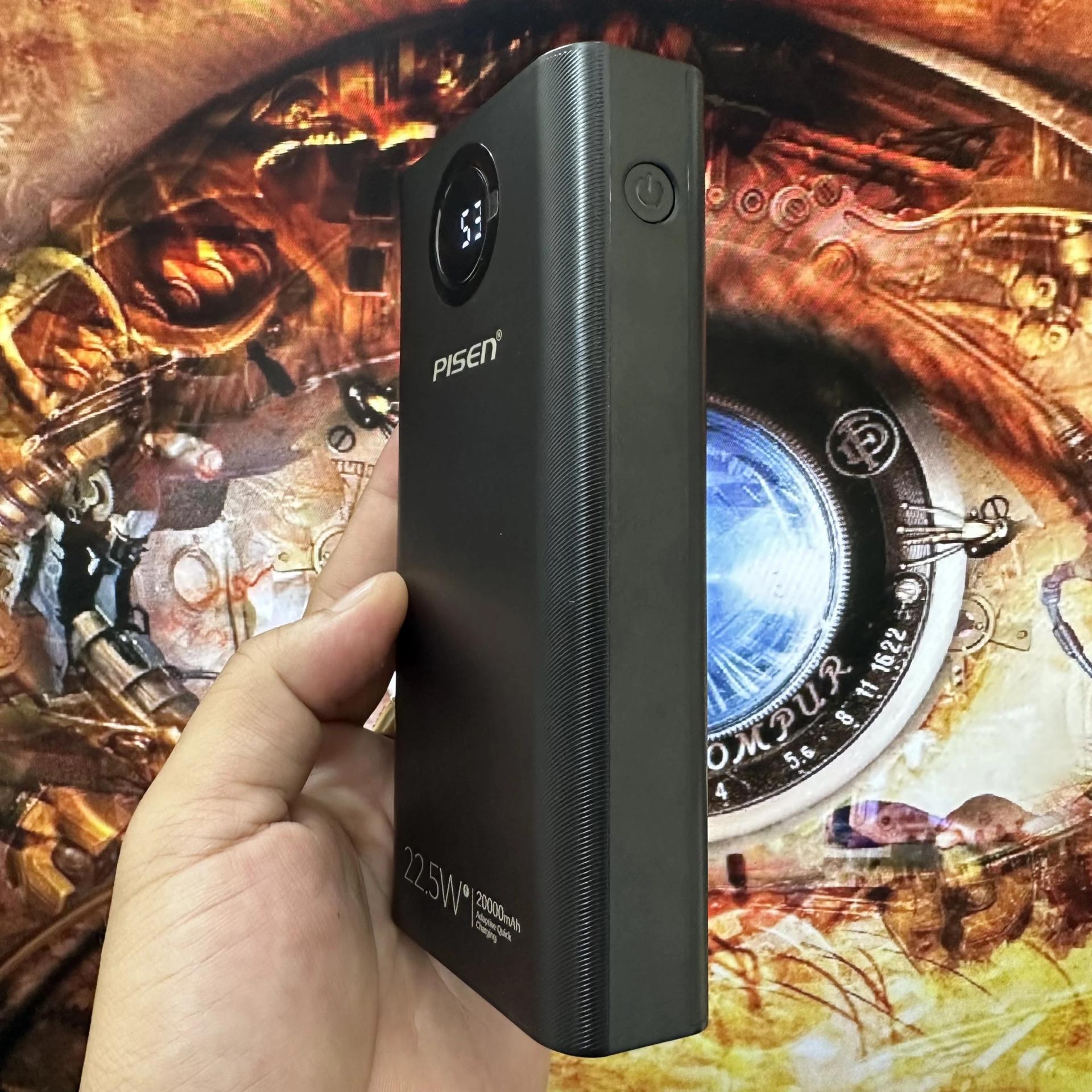 Pin sạc dự phòng PISEN PD160 20.000mAh pin sạc nhanh 22.5w+QC3.0 chính hãng