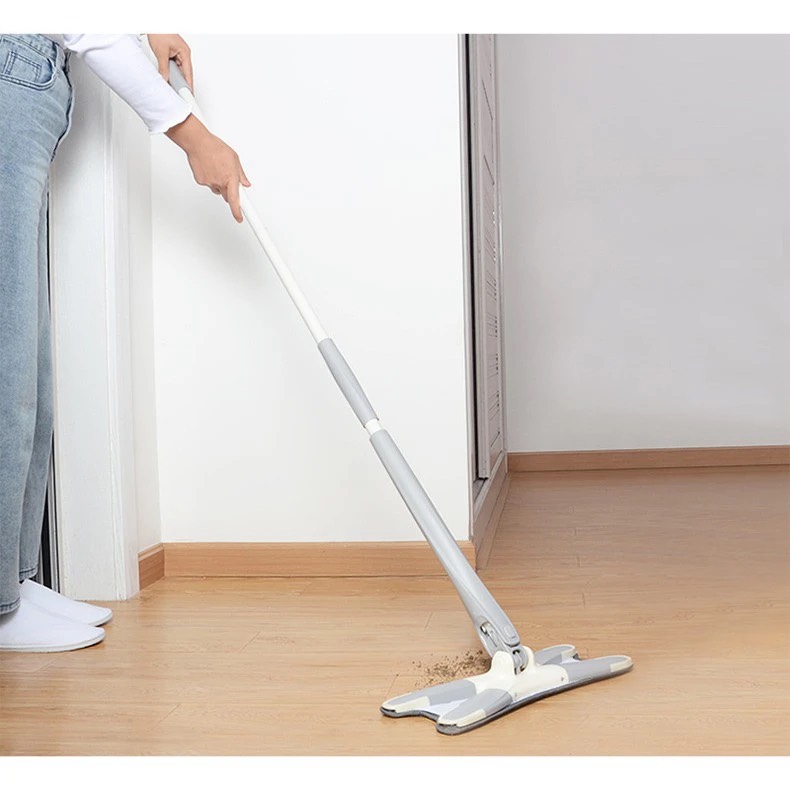 Cây lau nhà xoay 360 độ chữ X tự vắt [BH: None]