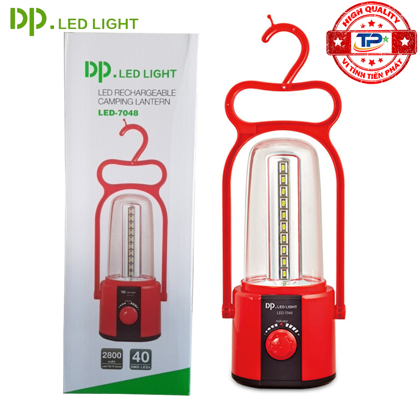Đèn Pin Sạc Cầm Tay DP Led-7048C Tích Điện 2 Chế Độ Siêu Sáng [BH 1 tuần]