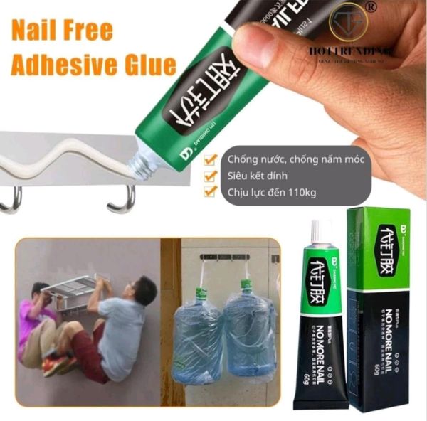 Keo dán đa năng siêu dính  0gr Nhật Bản No More Nail tuýp [BH: NONE]