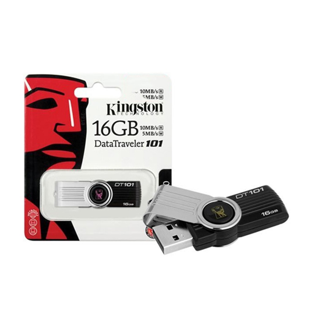 USB 16Gb KINGSTON DT101-G2 NHỰA 2.0 [BH 1 năm]